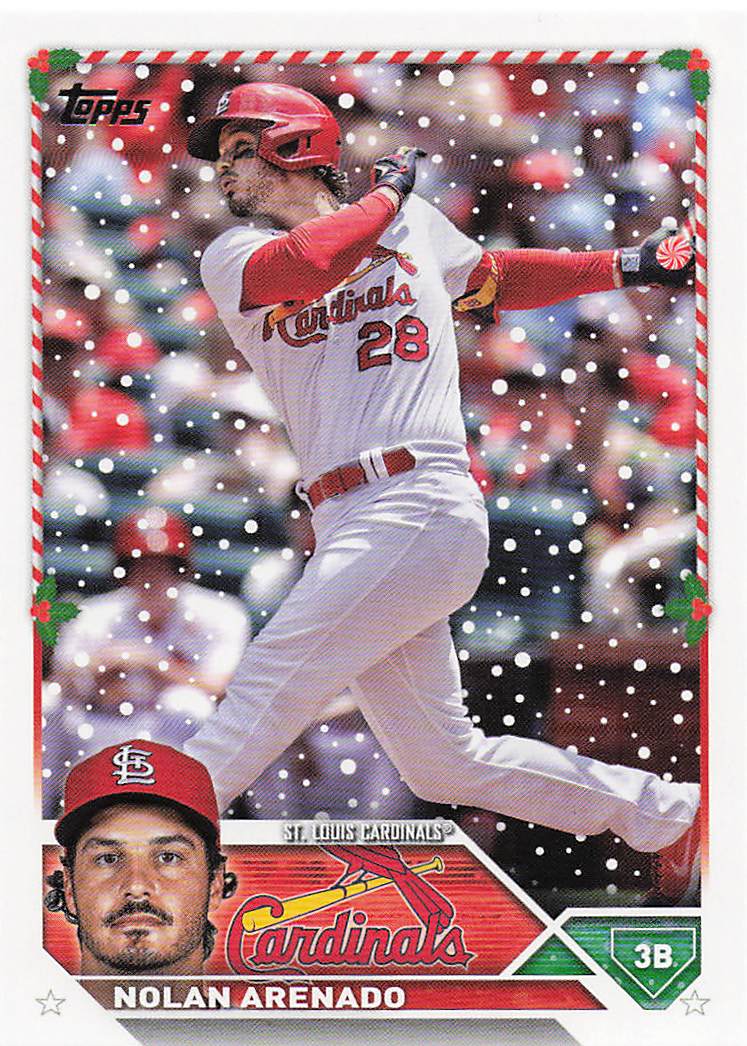 2023 Topps Holiday Baseball Nolan Arenado #H170