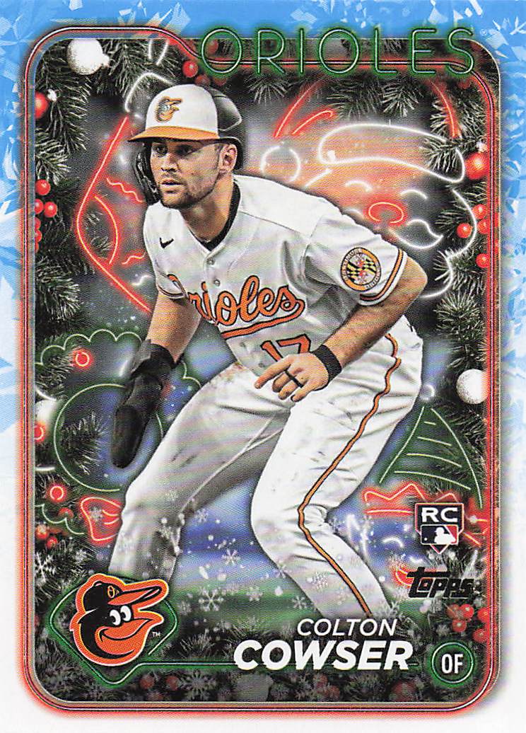 2024 Topps Holiday Baseball Colton Cowser #H170