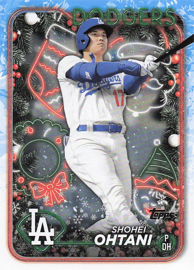 2024 Topps Holiday Baseball Shohei Ohtani #H1