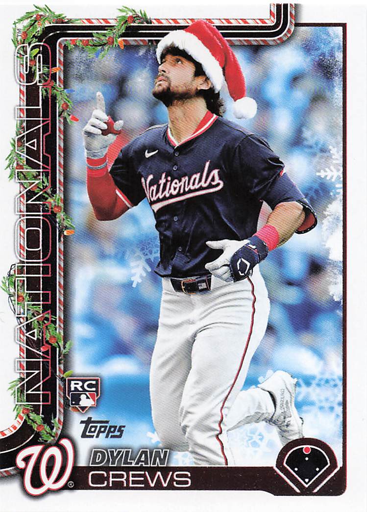 2025 Topps Holiday Baseball Dylan Crews #H46b
