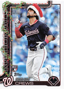 2025 Topps Holiday Baseball Dylan Crews #H46b