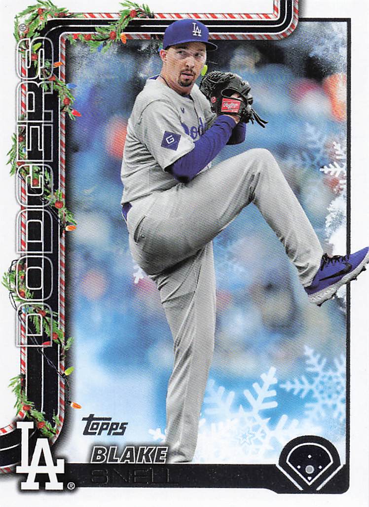 2025 Topps Holiday Baseball Blake Snell #H135