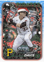 2024 Topps Holiday Baseball Henry Davis #H187b