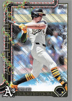 2025 Topps Holiday Baseball Silver Glitter Holiday Tyler Soderstrom #H32
