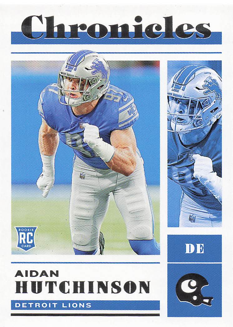 2022 Panini Chronicles Football Aidan Hutchinson #47 Rookie