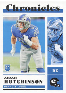 2022 Panini Chronicles Football Aidan Hutchinson #47 Rookie
