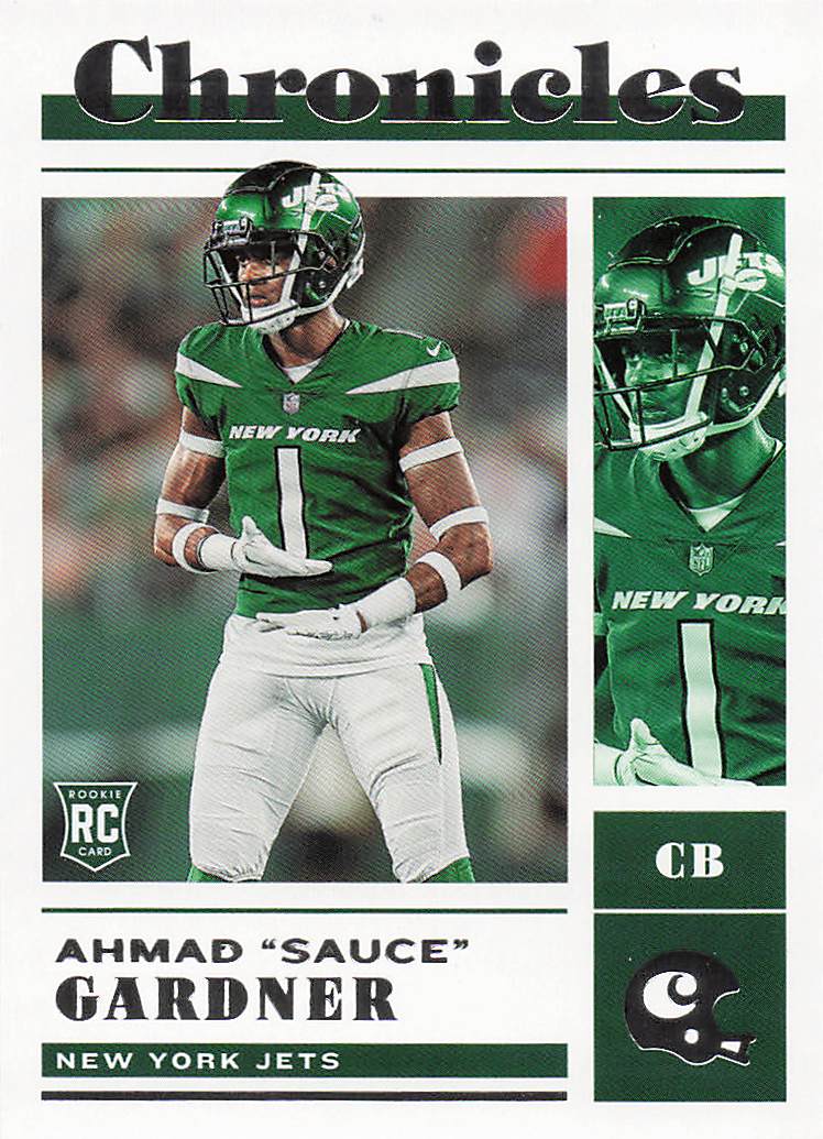 2022 Panini Chronicles Football Ahmad "Sauce" Gardner #38 Rookie