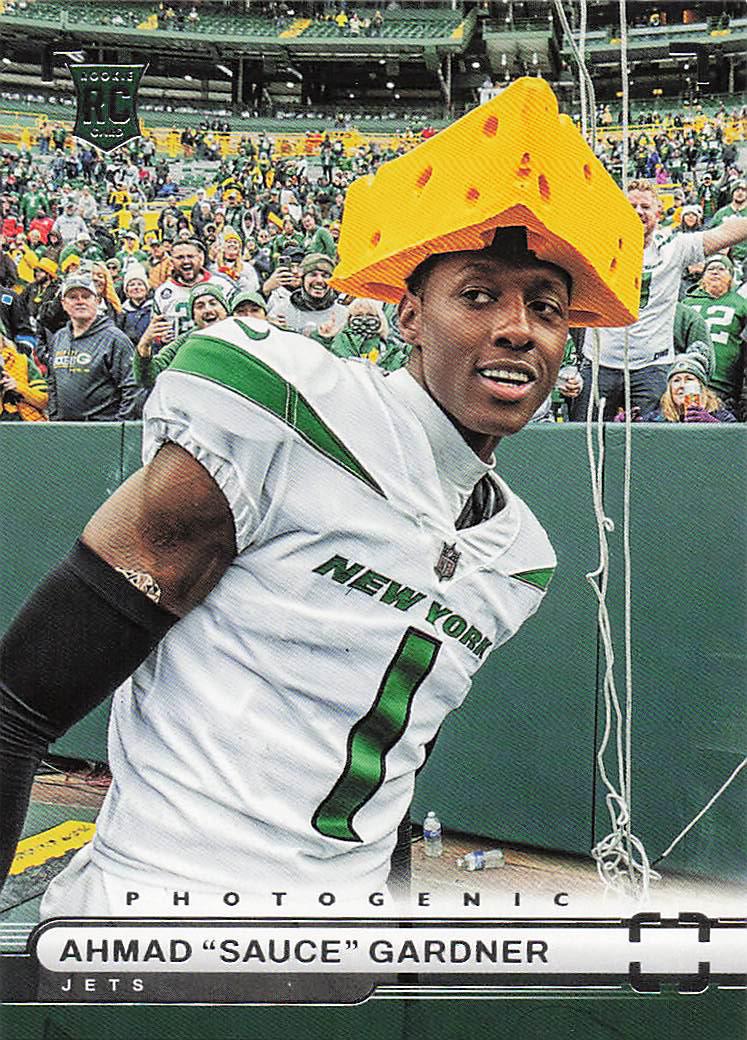 2022 Panini Chronicles Football Photogenic Ahmad "Sauce" Gardner #PH-33
