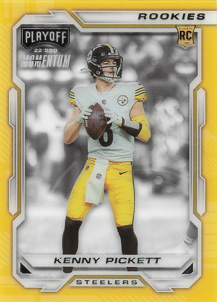 2022 Panini Chronicles Football Playoff Momentum Rookies Kenny Pickett #PMR-1