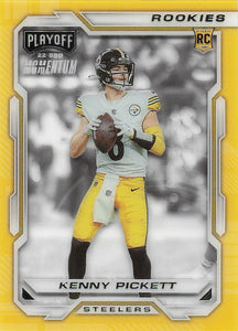 2022 Panini Chronicles Football Playoff Momentum Rookies Kenny Pickett #PMR-1