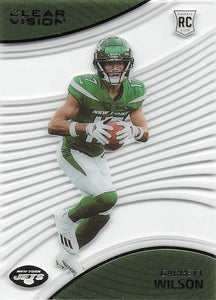 2022 Panini Chronicles Football Clear Vision Rookies Garrett Wilson #CVR-7