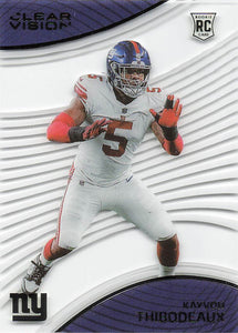 2022 Panini Chronicles Football Clear Vision Rookies Kayvon Thibodeaux #CVR-24