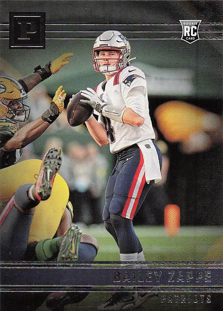 2022 Panini Chronicles Football Panini Bailey Zappe #PA-20