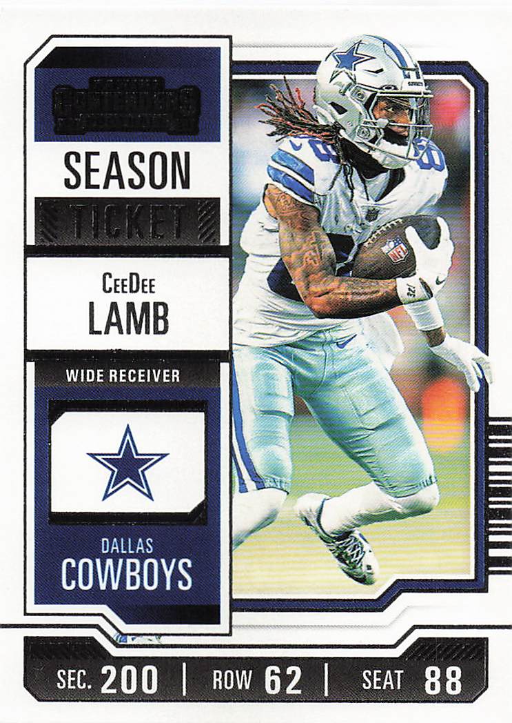2023 Panini Contenders Football CeeDee Lamb #27