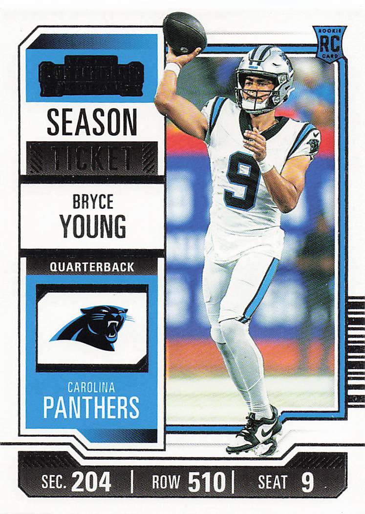 2023 Panini Contenders Football Bryce Young #15 Rookie