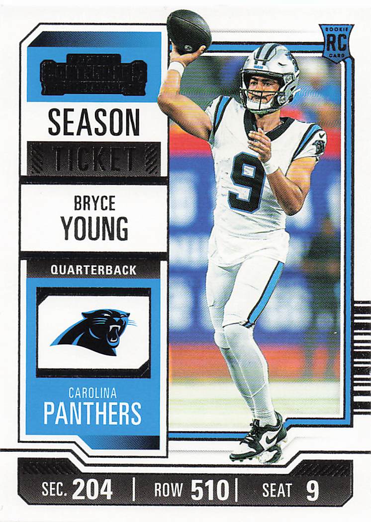 2023 Panini Contenders Football Bryce Young #15 Rookie