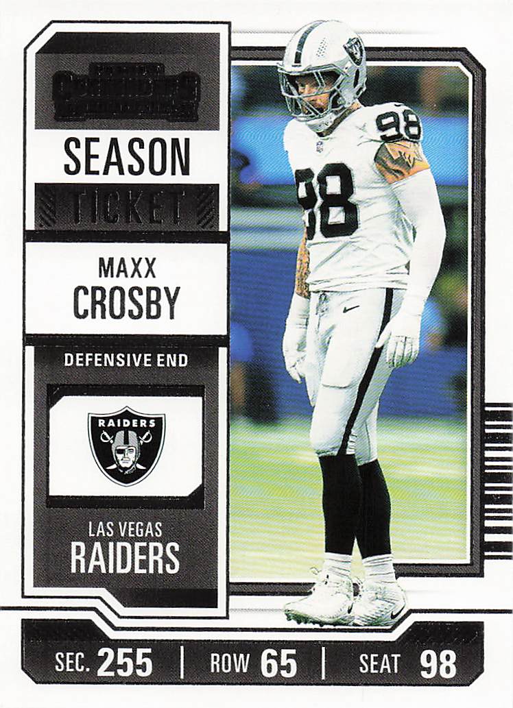 2023 Panini Contenders Football Maxx Crosby #56
