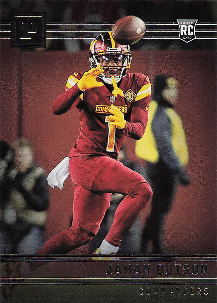 2022 Panini Chronicles Football Panini Jahan Dotson #PA-9