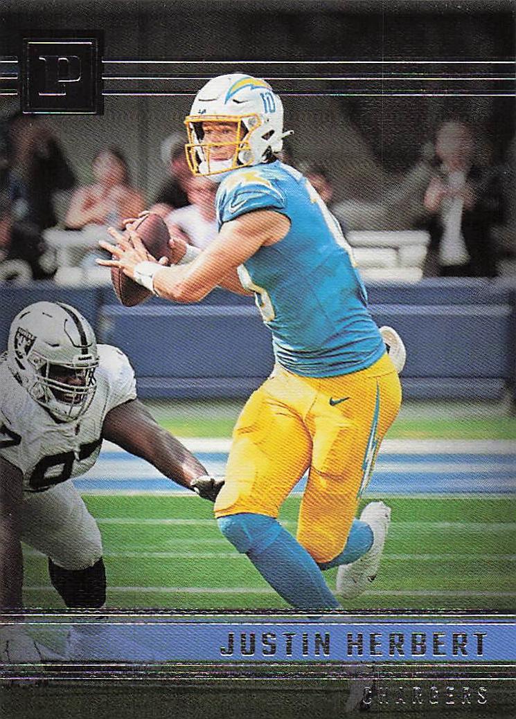 2022 Panini Chronicles Football Panini Justin Herbert #PA-33
