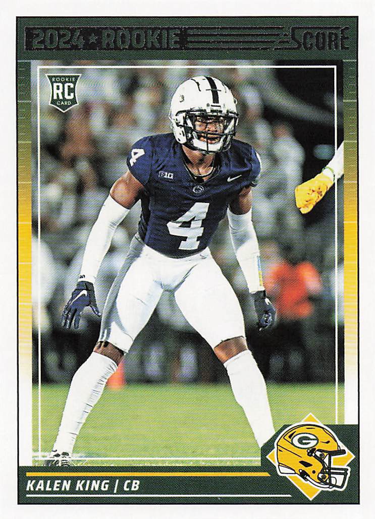 2024 Score Football Kalen King #339 Rookie