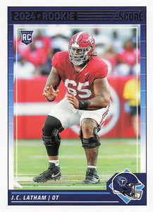 2024 Score Football JC Latham #318 Rookie