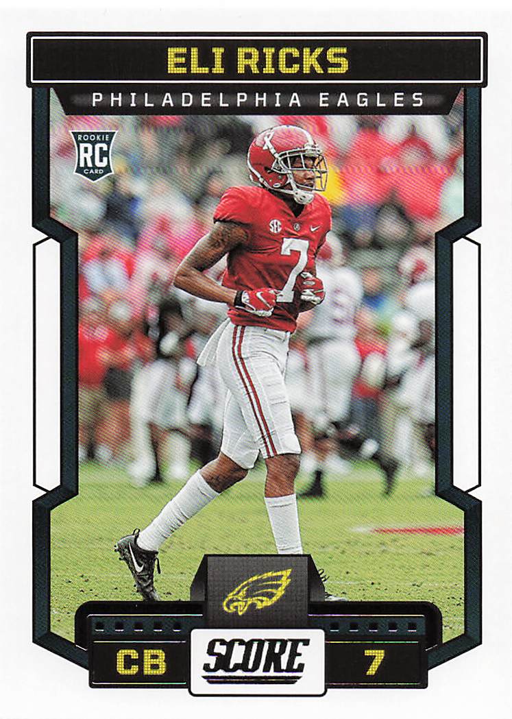2023 Score Football Eli Ricks #390 Rookie