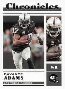 2022 Panini Chronicles Football Davante Adams #15