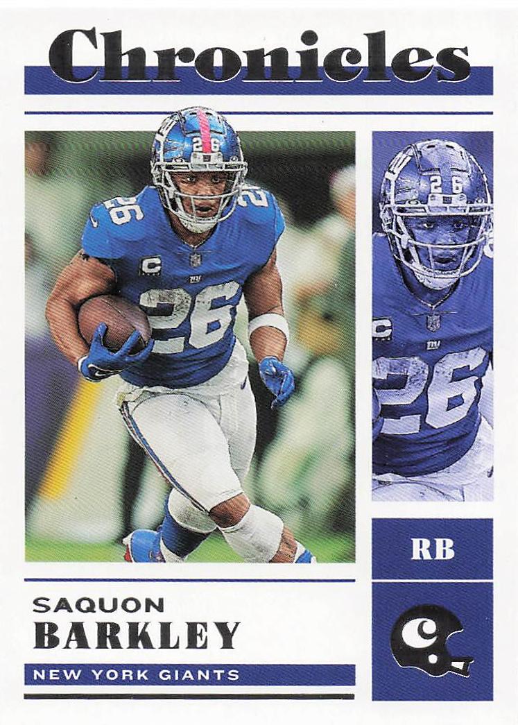 2022 Panini Chronicles Football Saquon Barkley #19