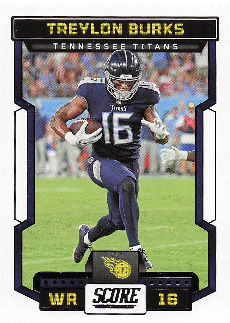 2023 Score Football Treylon Burks #30