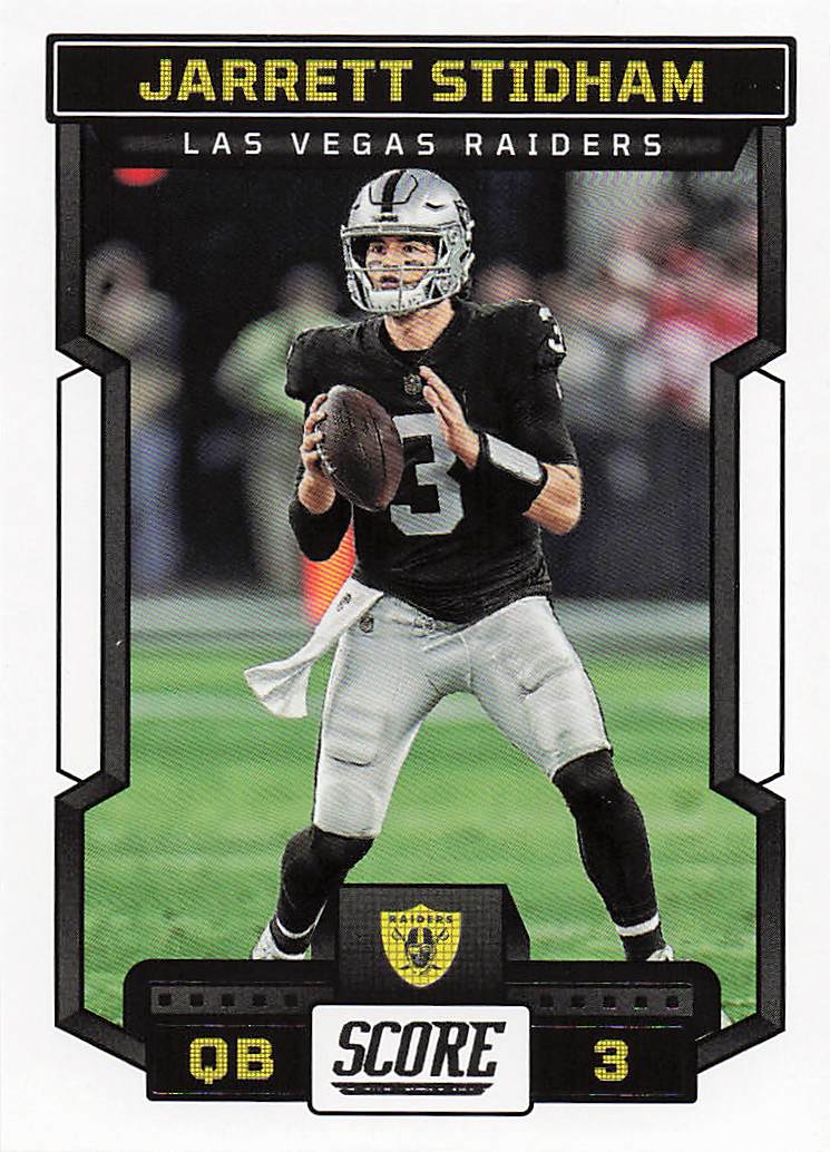 2023 Score Football Jarrett Stidham #132