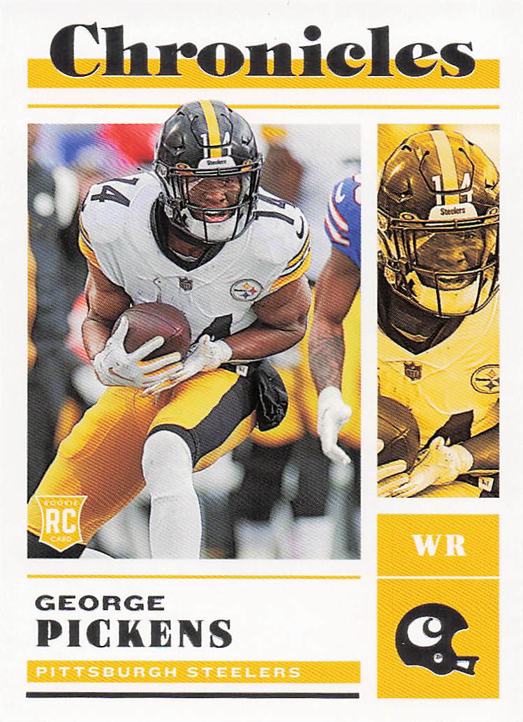 2022 Panini Chronicles Football George Pickens #48 Rookie