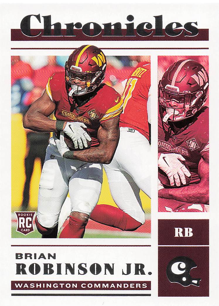 2022 Panini Chronicles Football Brian Robinson Jr. #37 Rookie