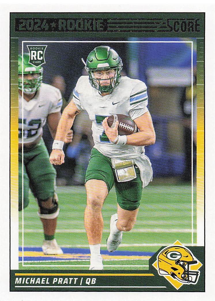 2024 Score Football Michael Pratt #379 Rookie