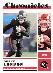2022 Panini Chronicles Football Drake London #44 Rookie