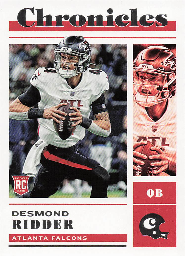 2022 Panini Chronicles Football Desmond Ridder #40 Rookie