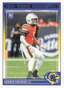 2024 Score Football Kamren Kinchens #348 Rookie