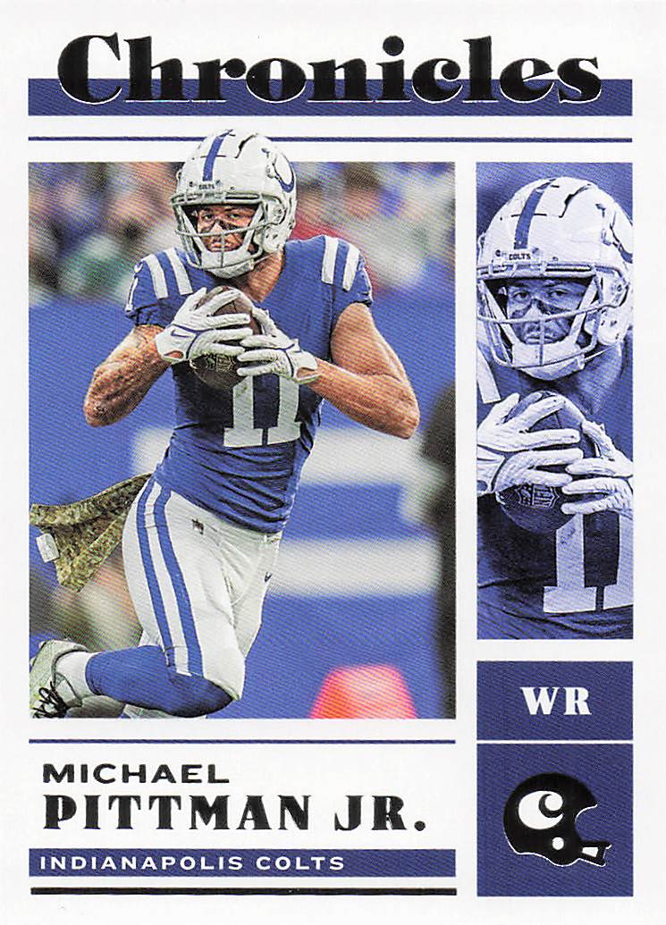 2022 Panini Chronicles Football Michael Pittman Jr. #11