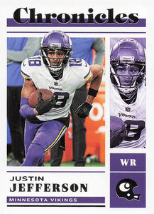 2022 Panini Chronicles Football Justin Jefferson #21
