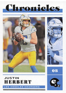 2022 Panini Chronicles Football Justin Herbert #14