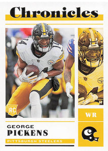 2022 Panini Chronicles Football George Pickens #48 Rookie