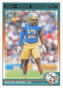 2024 Score Football Grayson Murphy #388 Rookie