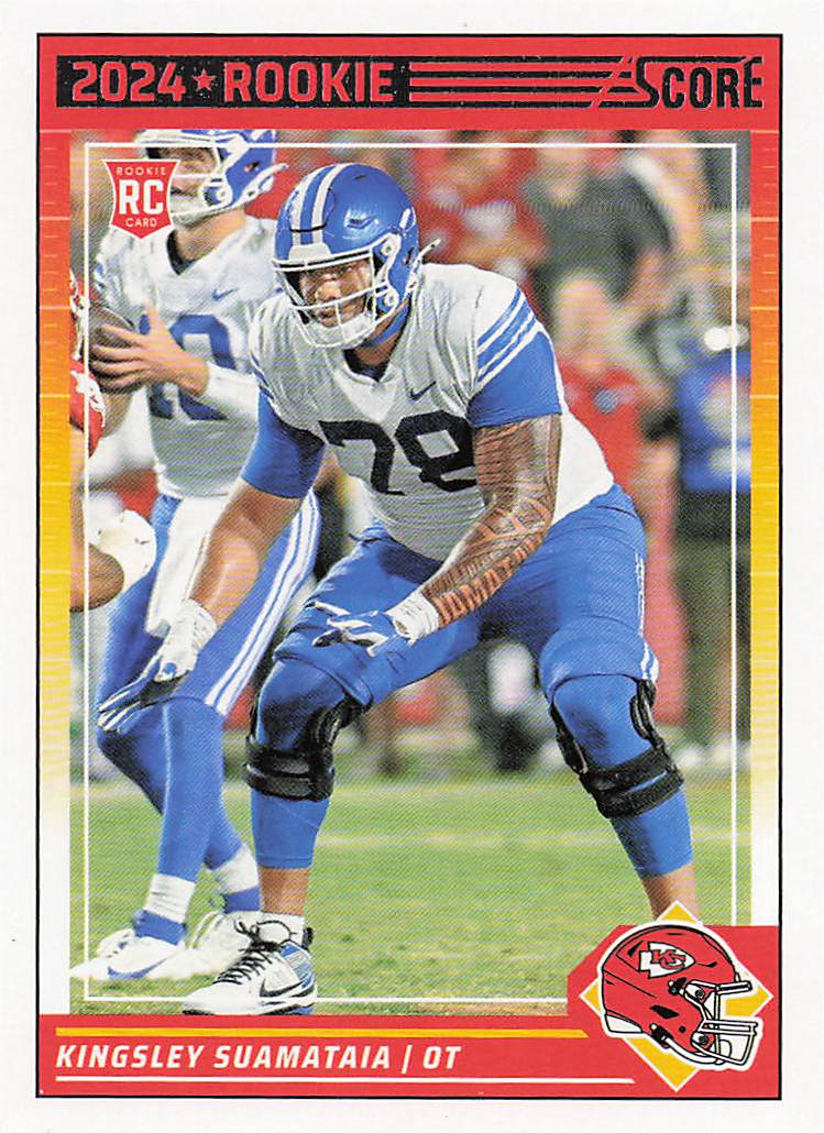 2024 Score Football Kingsley Suamataia #331 Rookie