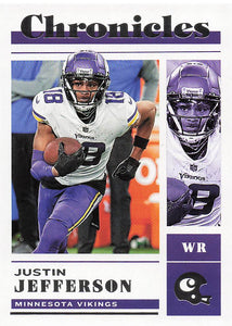 2022 Panini Chronicles Football Justin Jefferson #21
