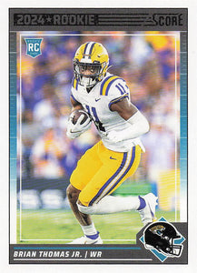 2024 Score Football Brian Thomas Jr. #319 Rookie