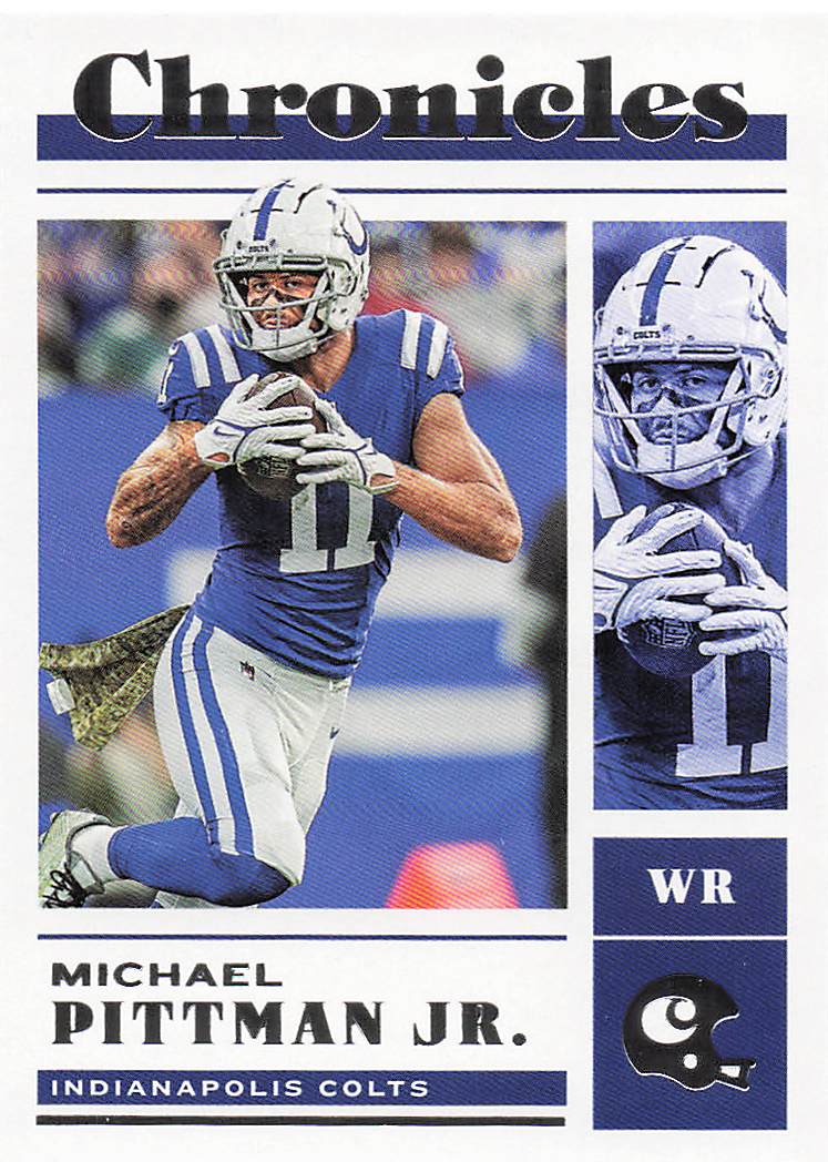 2022 Panini Chronicles Football Michael Pittman Jr. #11