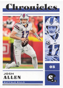 2022 Panini Chronicles Football Josh Allen #1