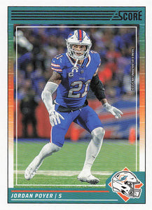 2024 Score Football Jordan Poyer #34