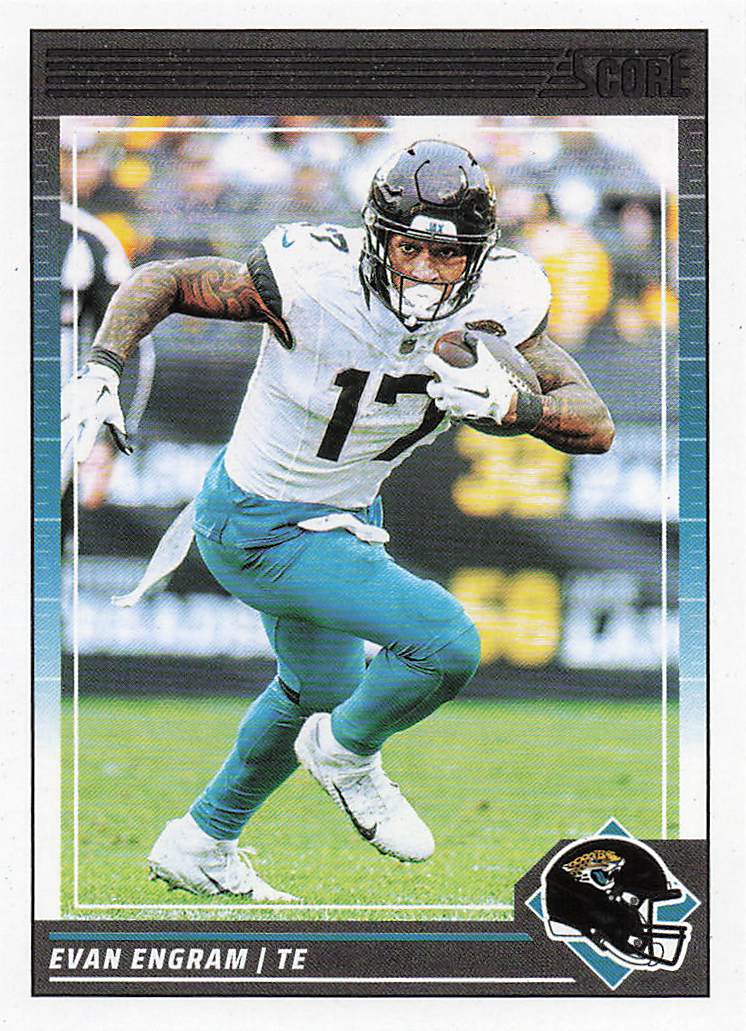 2024 Score Football Evan Engram #131