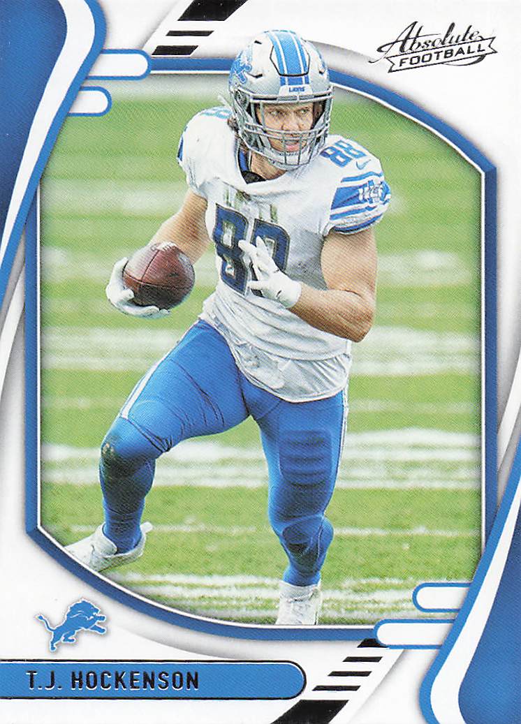 2021 Panini Absolute Football Retail T.J. Hockenson #10