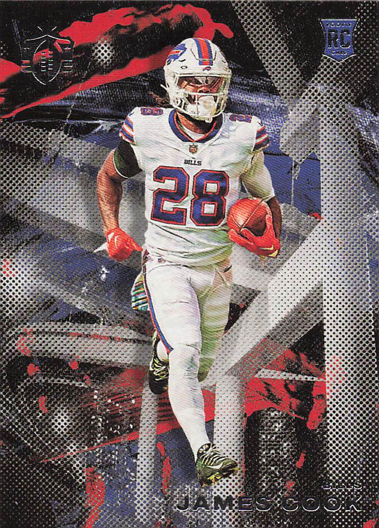 2022 Panini Chronicles Football Gridiron Kings James Cook #GK-14